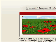 Tablet Screenshot of jodeepaape.com